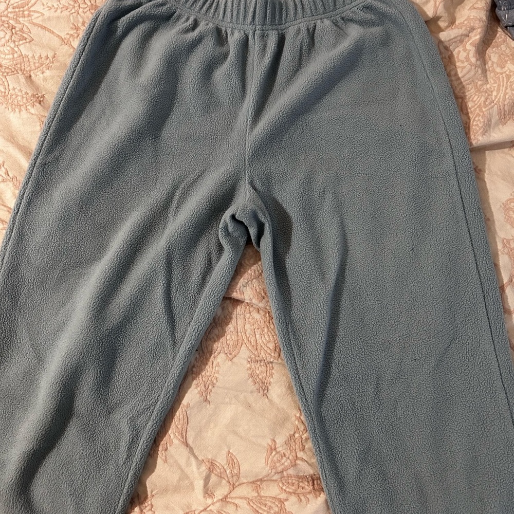 Fleece Pants in Baby Blue